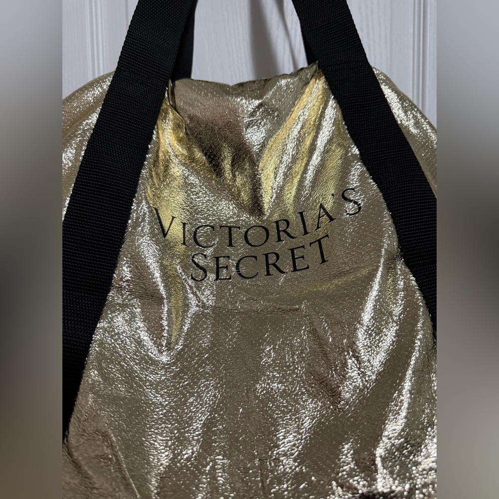 Victoria's Secret Gold and Black Tote Bag - Picture 6 of 10